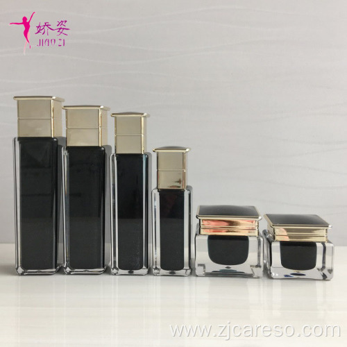 Cosmetic Packaging Sets Lotion Bottles and Cream Jar